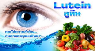 ลูทีน lutein อาหารเสริมบำรงสายตา เพิ่มการมองเห็นได้จัดขึ้น